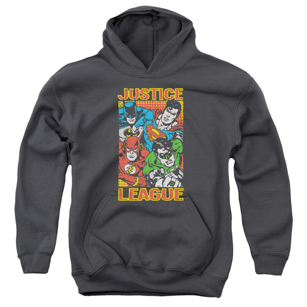 JLA - Hero Mashup Youth Hooded Sweatshirt