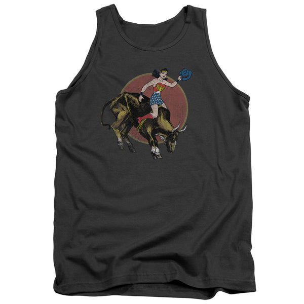 JLA - Bull Rider Adult Tank Top