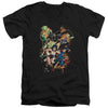 JLA - Battle Ready Adult Slim Fit V Neck Cotton