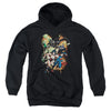 JLA - Battle Ready Youth Hooded Sweatshirt