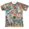 JLA - Classic Collage Adult Regular Fit Short Sleeve 65 - 35 Poly - Cotton
