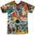 JLA - Classic Collage Adult Regular Fit Short Sleeve 100% Poly
