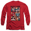 JLA - Rough Panels Adult Long Sleeve