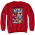 JLA - Rough Panels Adult Crewneck Sweatshirt