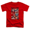 JLA - Rough Panels Toddler Short Sleeve