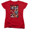 JLA - Rough Panels Women's Short Sleeve