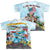 JLA - World Cure (Front - Back Print) Youth Short Sleeve 100% Poly