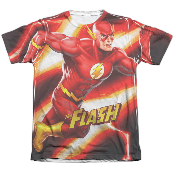 JLA - Speed Bolt Adult Regular Fit Short Sleeve 65 - 35 Poly - Cotton