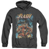 JLA - Electric Chair Adult Heather Hoodie