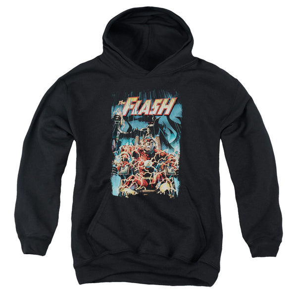 JLA - Electric Chair Youth Hooded Sweatshirt