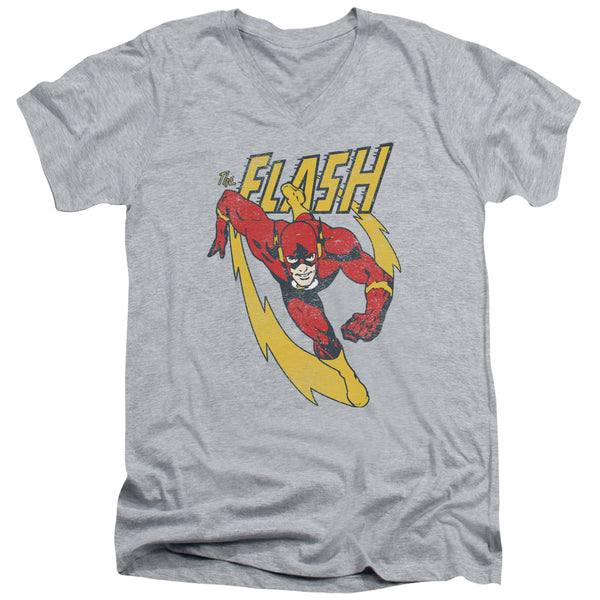 JLA - Lightning Trail Adult Slim Fit V Neck Cotton