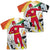 JLA - Filmstrip (Front - Back Print) Adult Regular Fit Short Sleeve 100% Poly