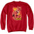 JLA - Flash Lightning Adult Crewneck Sweatshirt
