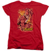 JLA - Flash Lightning Women's Short Sleeve