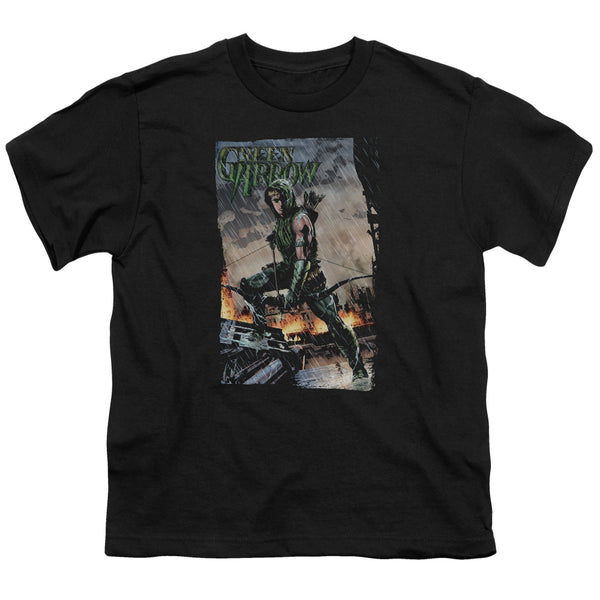 JLA - Fire And Rain Youth Short Sleeve