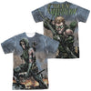 JLA - Rain (Front - Back Print) Adult Regular Fit Short Sleeve 100% Poly