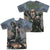 JLA - Rain (Front - Back Print) Adult Regular Fit Short Sleeve 100% Poly