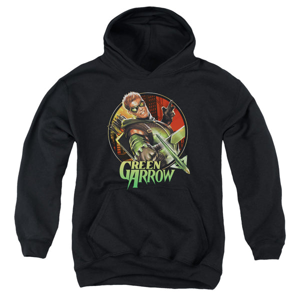 JLA - Sunset Archer Youth Hooded Sweatshirt