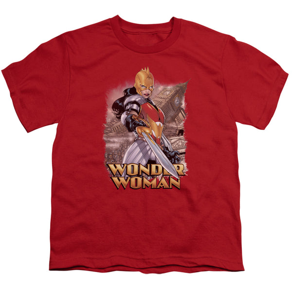 JLA - Wonder Woman Youth Short Sleeve