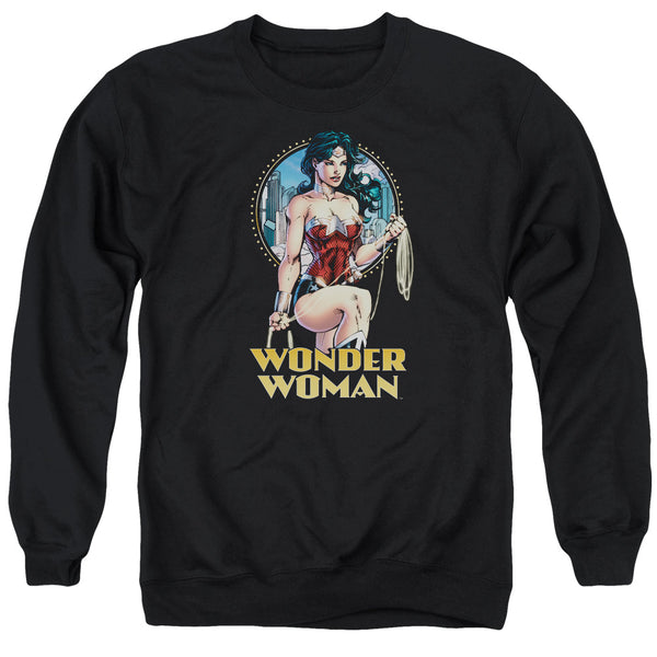 JLA - City Warrior Adult Crewneck Sweatshirt