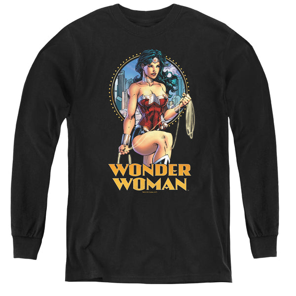 JLA - City Warrior L - S Youth