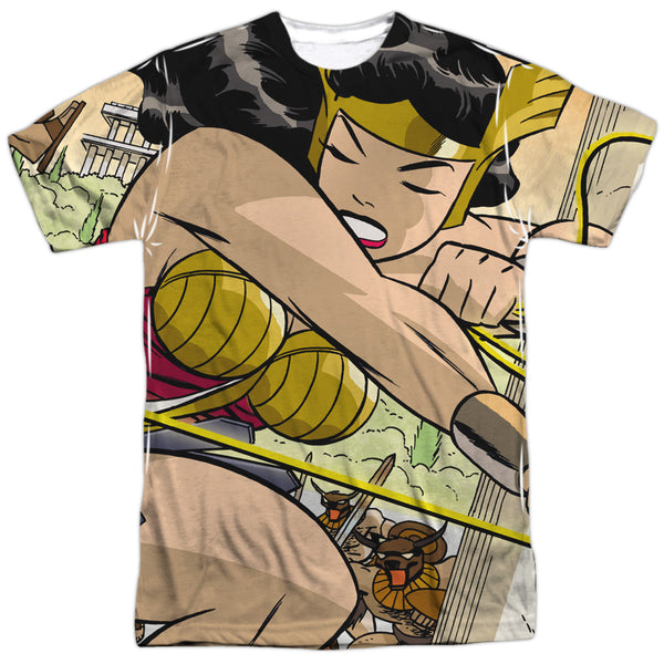 JLA - Minotaur Battle Adult Regular Fit Short Sleeve 100% Poly