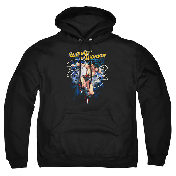 Jla - Starburst Adult Pullover Hoodie
