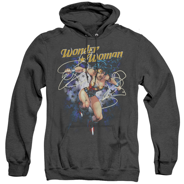 Jla - Starburst Adult Heather Hoodie