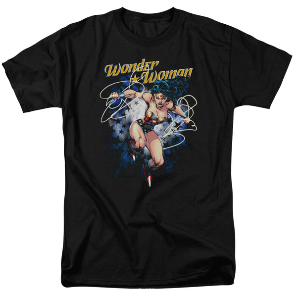 Jla - Starburst Adult Regular Fit Short Sleeve