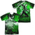 JLA - Charging (Front - Back Print) Adult Regular Fit Short Sleeve 100% Poly