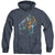 JLA - Thrashing Adult Heather Hoodie