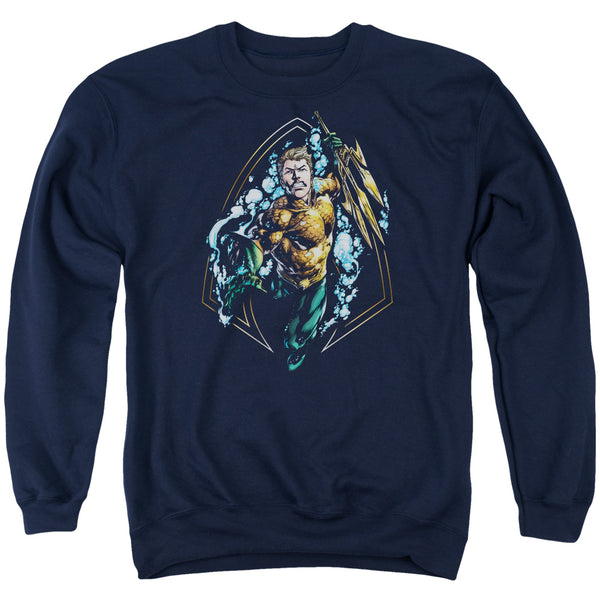 JLA - Thrashing Adult Crewneck Sweatshirt