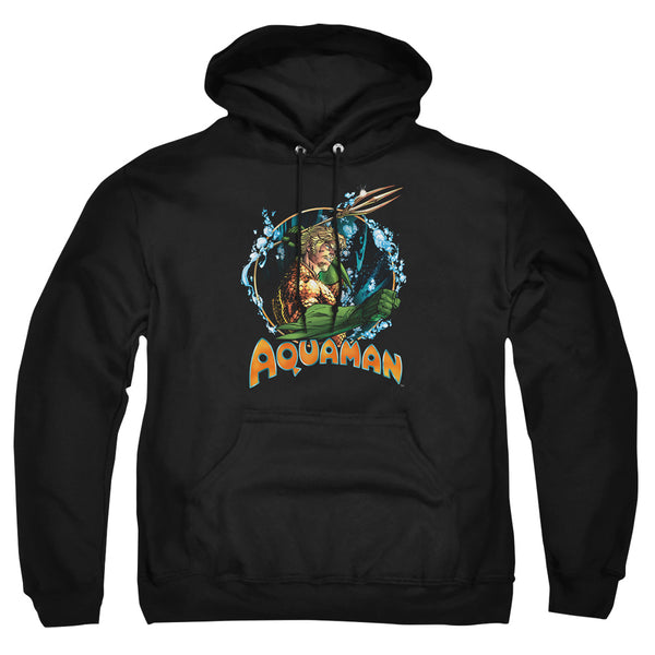JLA - Ruler Of The Seas Adult Pullover Hoodie