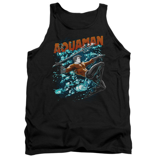 JLA - Aqua Bubbles Adult Tank Top