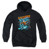 JLA - Aqua Bubbles Youth Hooded Sweatshirt