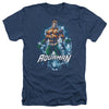 JLA - Water Powers Adult Regular Fit Heather Short Sleeve