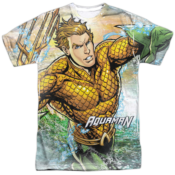 JLA - Rough Seas Adult Regular Fit Short Sleeve 100% Poly