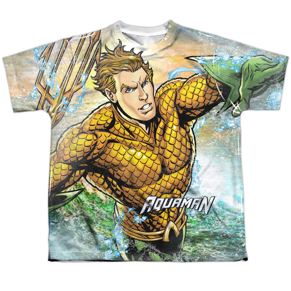 JLA - Rough Seas Youth Short Sleeve 100% Poly