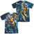 JLA - Trident (Front - Back Print) Adult Regular Fit Short Sleeve 100% Poly
