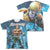 JLA - Bubbles Everywhere (Front - Back Print) Adult Regular Fit Short Sleeve 65 - 35 Poly - Cotton