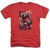 JLA - Finished Adult Regular Fit Heather Short Sleeve