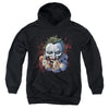 JLA - Doll Heads Youth Hooded Sweatshirt