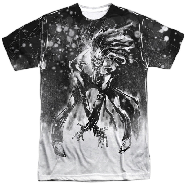 JLA - Sketchy Joker Adult Regular Fit Short Sleeve 100% Poly