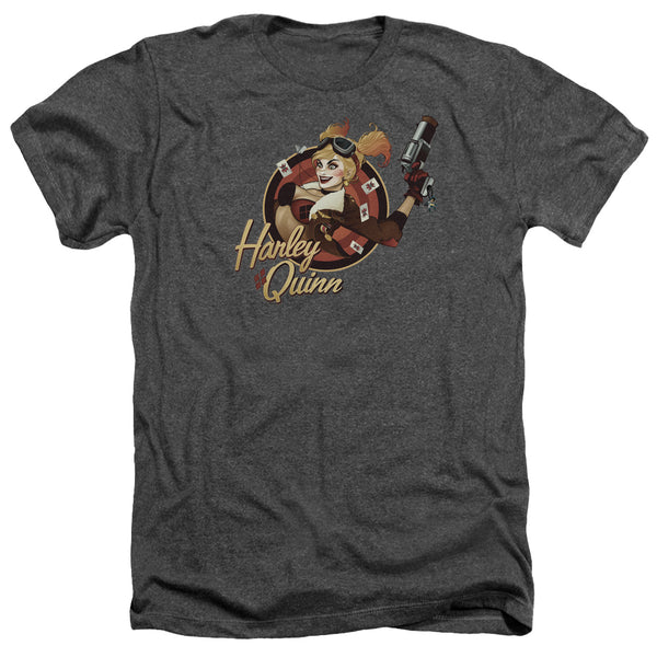 JLA - Harley Bomber Adult Regular Fit Heather Short Sleeve