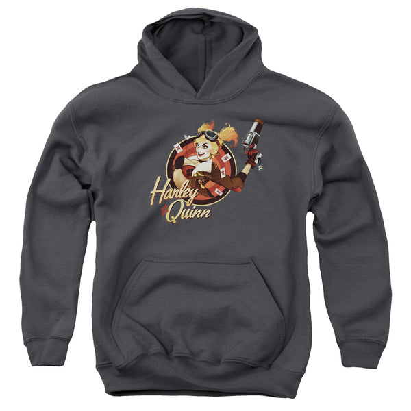 JLA - Harley Bomber Youth Hooded Sweatshirt