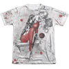 JLA - Harley Sketch Sub Adult Regular Fit Short Sleeve 65 - 35 Poly - Cotton