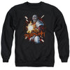 JLA - Deadshot Adult Crewneck Sweatshirt