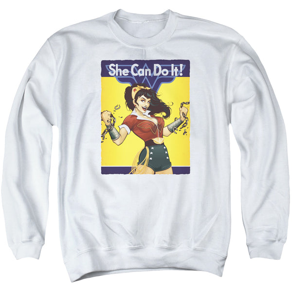 Jla - Wonder Bombshell Adult Crewneck Sweatshirt