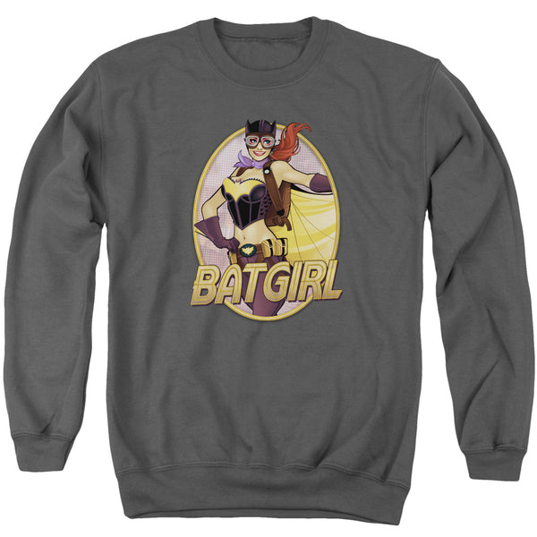 JLA - Batgirl Bombshell Adult Crewneck Sweatshirt
