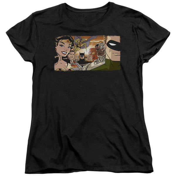 JLA - Cinematic League Women's Short Sleeve